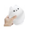 Mäkká silikónová lampa LED Cat