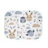 Mušelínová zavinovacia plienka 120x120 Ega Sovičky