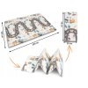 6663 3 skladacia podlozka pre deti abc roads 150x200 cm