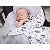 Mušelínová deka do autosedačky Baby 80x80