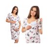 Tehotenská nočná košeľa Mommy Butterfly