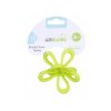 Silikónové hryzátko GiliGums Flower (Farba svetlozelená)