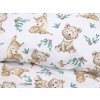 Detské obliečky 120x90 Bear and Bambi