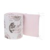 11579 mantinel do postielky baby 180x30 ruzova zvieratka