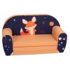 Detské rozkladacie kresielko, fotel Big Deli (Vzor 9)