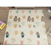 Skladacia penová podložka na hranie pre deti 180x150 Owls
