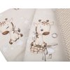 12324 2 mantinel do postielky baby 180x30 girafee zirafa
