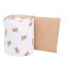 17346 mantinel do postielky 180x30 biela medvediky
