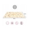 18494 4 bezova skladacia podlozka pre deti beige world 180x120 cm