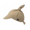 Detská letná mušelínová čiapka Imperia (Farba tmavobéžová)