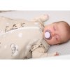 Mušelínový spací vak pre bábätko 0-20 mesiacov, 0,5 TOG letný (Farba srnka-zajačik-veverička)