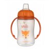 Detská fľaša s držadlom 320 ml 6m+ (Farba vtáčik)
