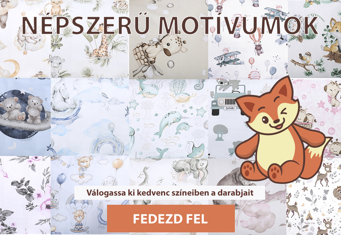 Népszerű szövetmotívumok