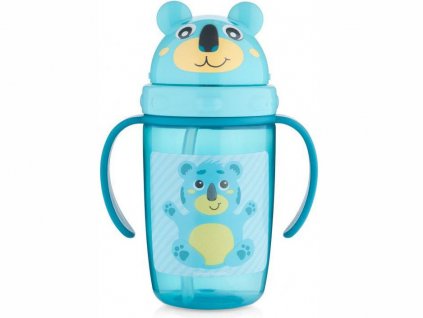 1463 detska flasa bidon canpol 400 ml animalsbear modra