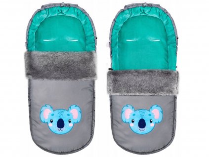 Meleg babakocsi koala Tin