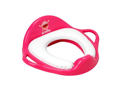 Gyermek puha WC-ülőke MONSTERS rózsaszín