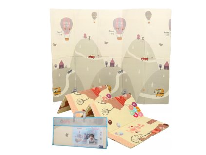 Összecsukható játszószőnyeg Hills and Bear 150x200 cm