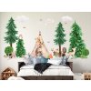 3923 detske samolepky na stenu forest xl 150x100 cm