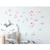 Detská samolepka na stenu Motýle
