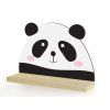 6359 drevena policka vesela panda