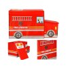 Játék doboz tűzoltóautó Fireman