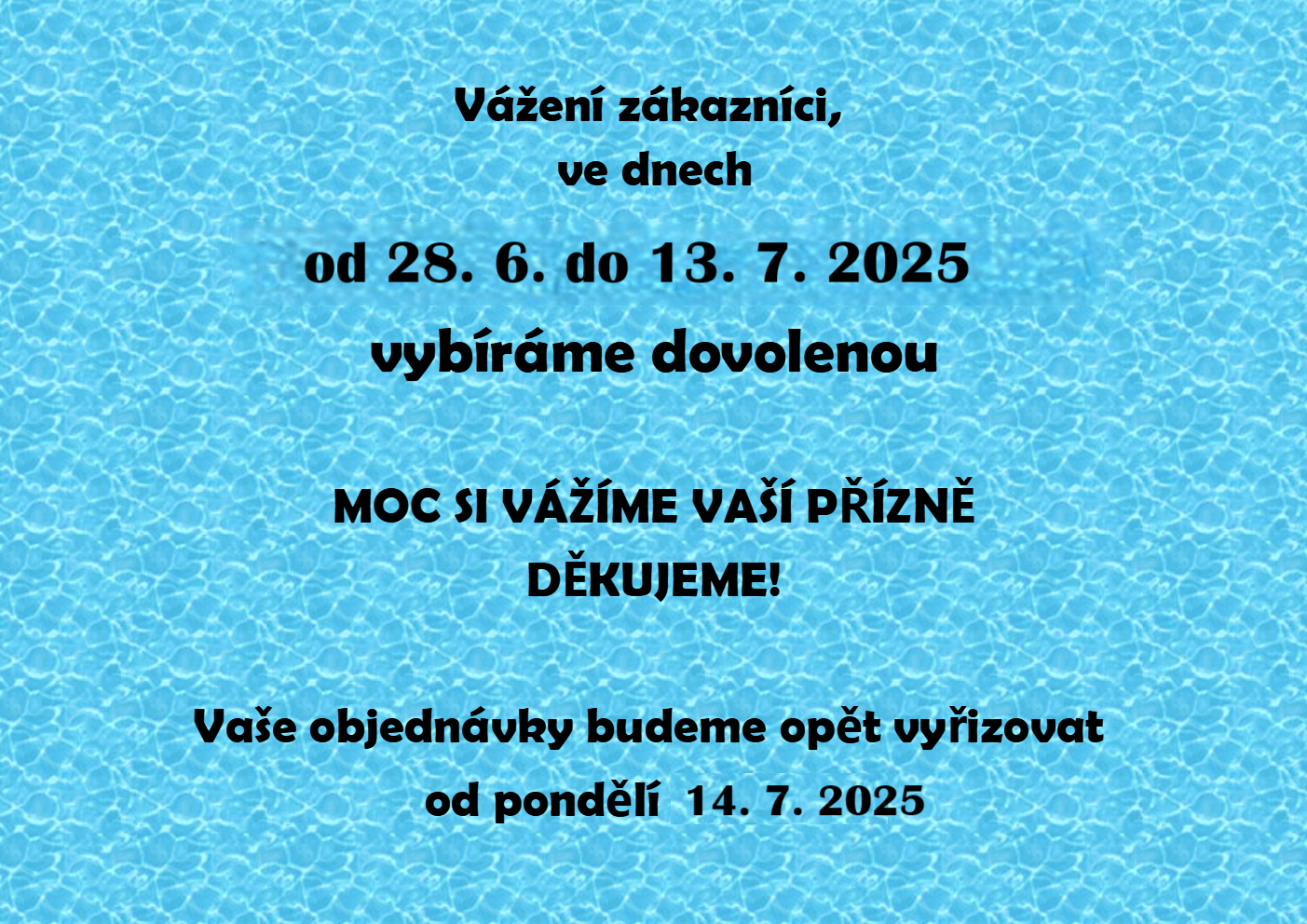 dovolená