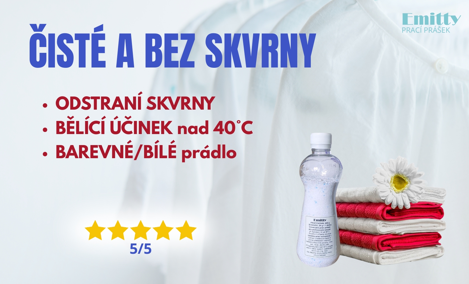 prací prášek