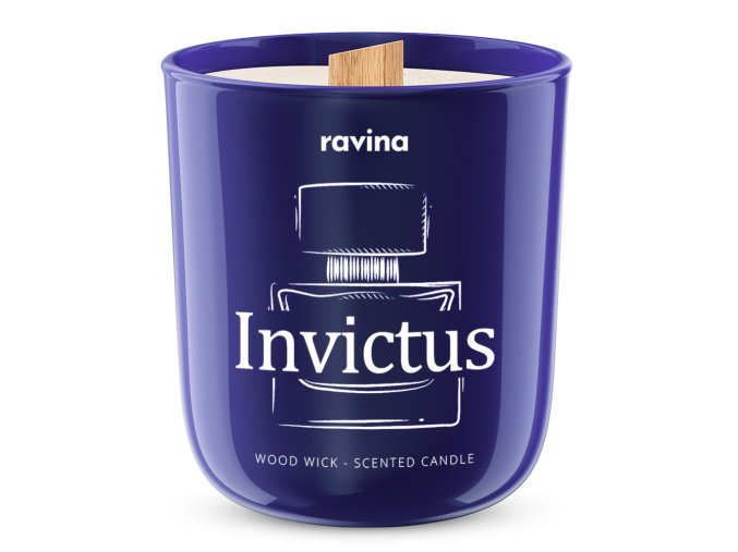 ravina vonna sojova svicka Invictus dreveny knot