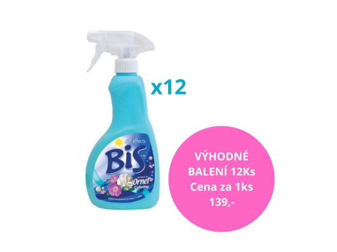 BIS FRESHNESS BY ORNEL CALMING 400 ml - 12 ks (výhodná cena 139,-)