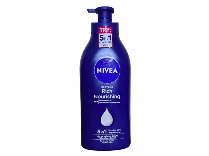 NIVEA Tělové mléko Rich Nourishing 625ml