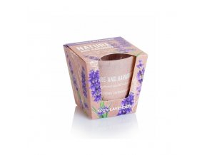 bartek candles svicka nature harmony 100 lavender