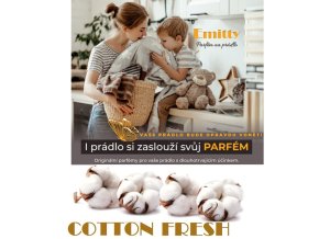 Parfém na prádlo COTTON FRESH 10 dávek