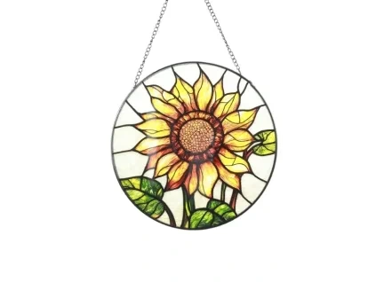glasbild sonnenblume 20cm