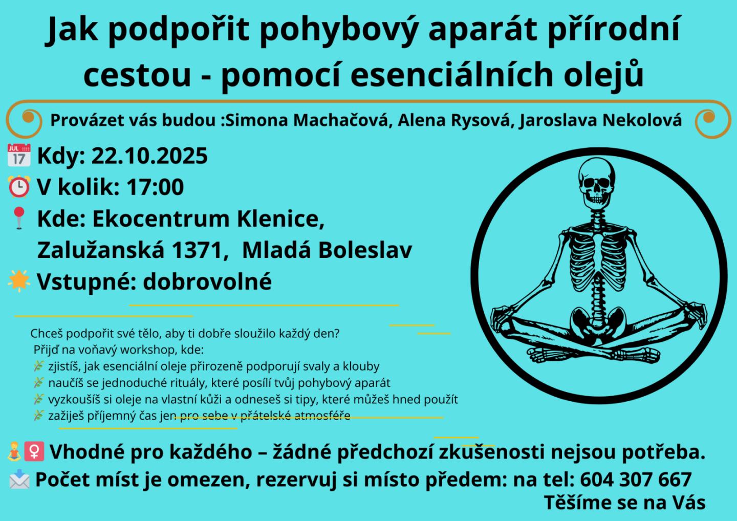 Jak podpořit pohybový aparát přírodní cestou – pomocí esenciálních olejů