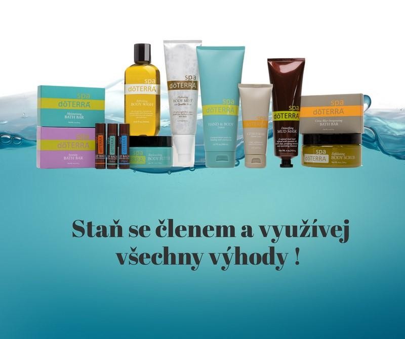 Výhody členství v klubu doTERRA