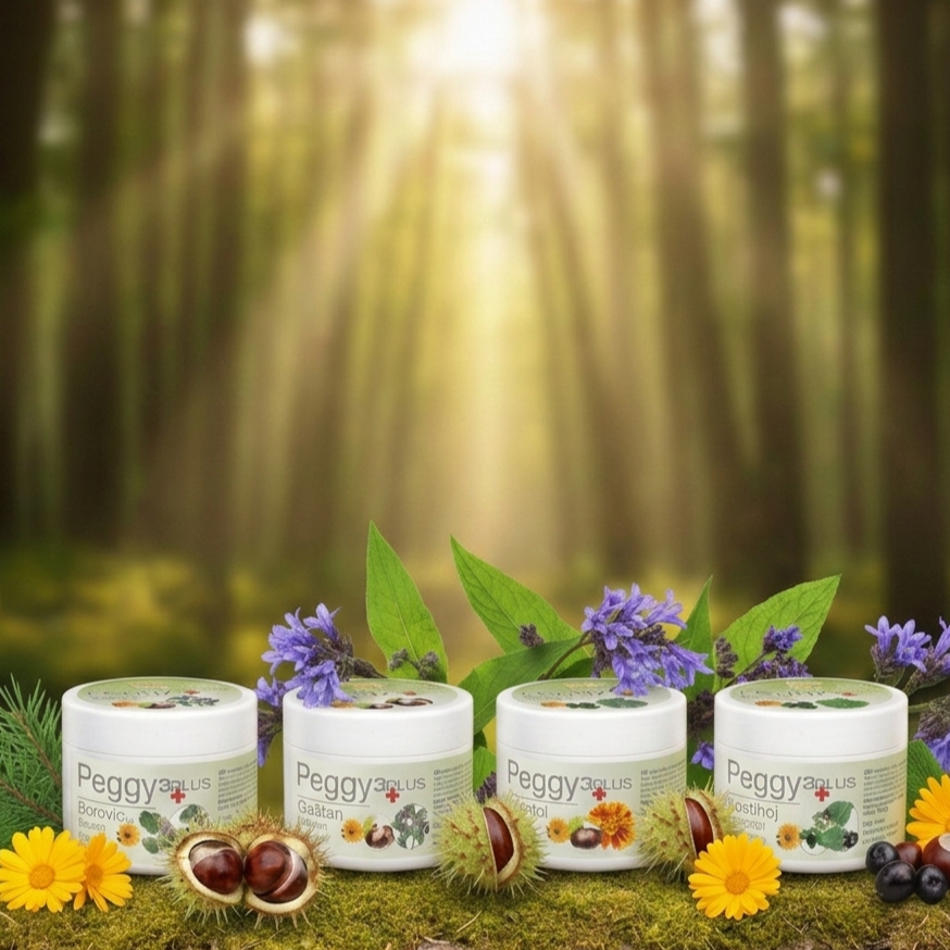 Prírodná sila v produktoch PEGGY 3+