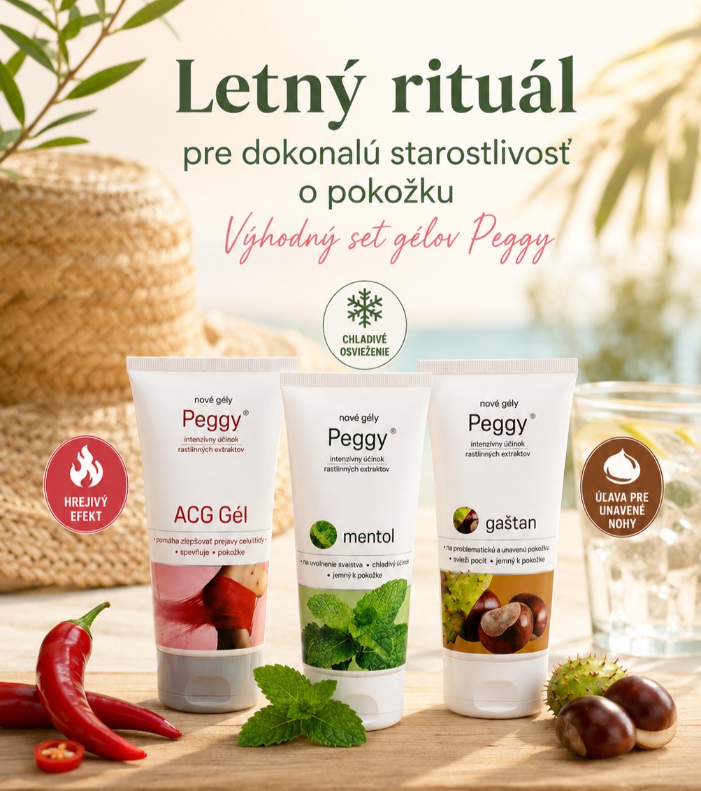 Letný rituál pre dokonalú starostlivosť o pokožku: Predstavujeme výhodný set gélov Peggy
