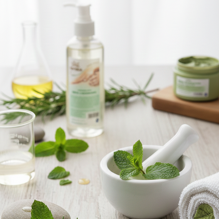 Mäta a rozmarín – bylinky, ktoré majú v kozmetike výnimočné miesto