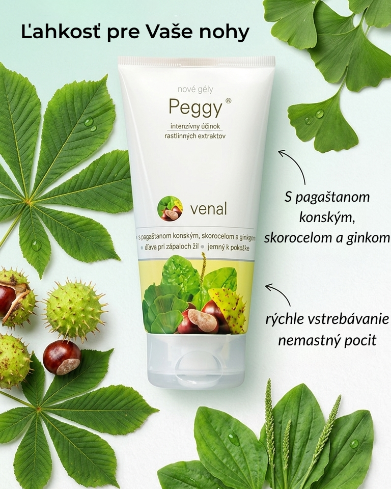 PEGGY VENAL: Prírodná úľava a ľahkosť pre vaše nohy