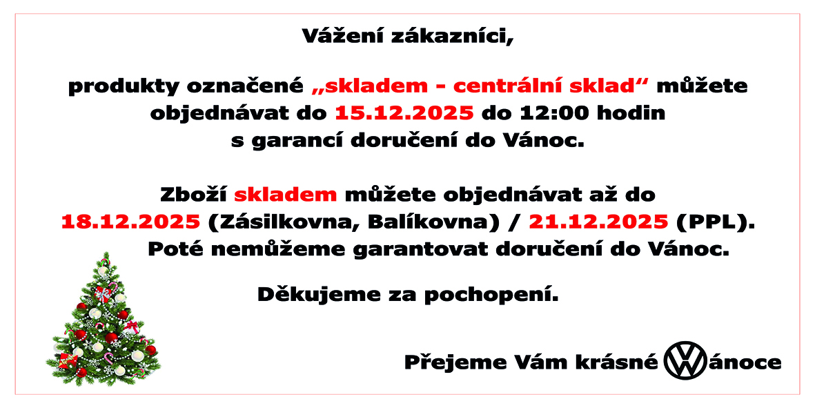 Doručení do Vánoc