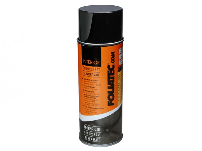 foliatec barva na interier interior color spray 400ml cerna matna