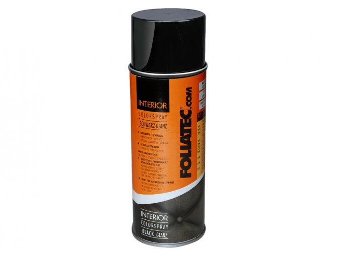 foliatec barva na interier interior color spray 400ml cerna leskla