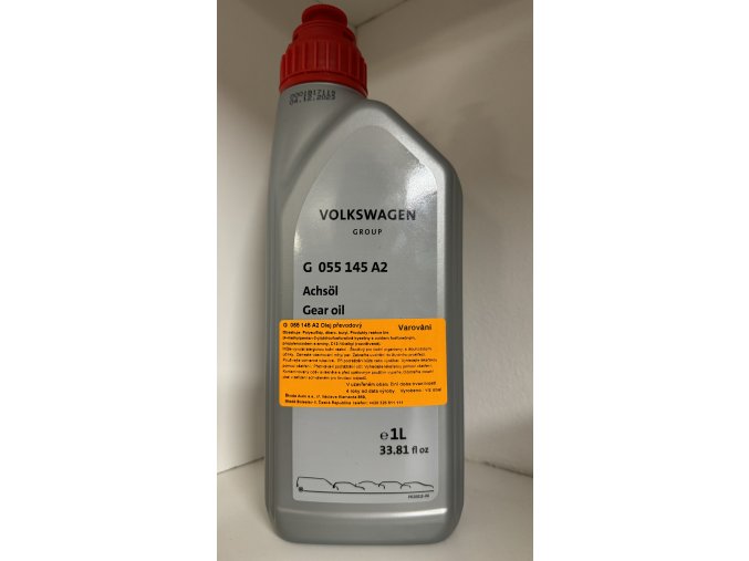Převodový olej pro rozvodovku originál G055145A2, objem: 1L