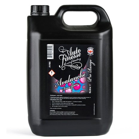 Auto Finesse Avalanche Bubblegum Snow Foam - aktivní pěna Objem: 5000 ml