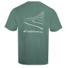 Triko California panske 7TG084200A212 California T Shirt rugged nature topo Ruckansicht (original) 1725521038920