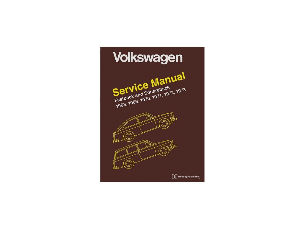 knížka SERVICE MANUAL TYPE 3 1968-1973
