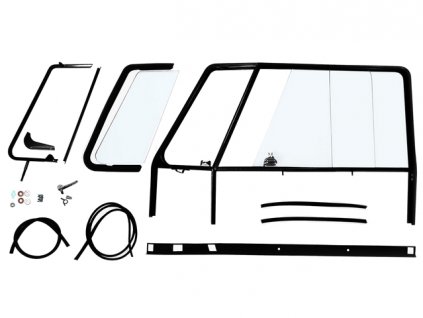 rám oken předních dveří T2 12/52-7/67 + T2 Brazil kompletní L