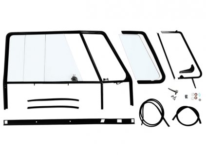 rám oken předních dveří T2 12/52-7/67 + T2 Brazil kompletní P