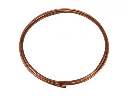 trubka paliva 6x1mm 2500mm měděná