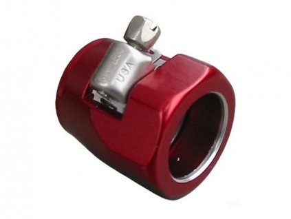 spona hadice oleje červená